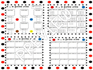 Following First Grade With Mrs. Parker: Fraction Action and FREEBIES!!