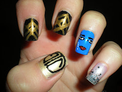 gatsby nails metallic maria