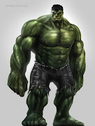 Veias que crescem quando o Hulk se sente irado! (jeremy love hulk concept )
