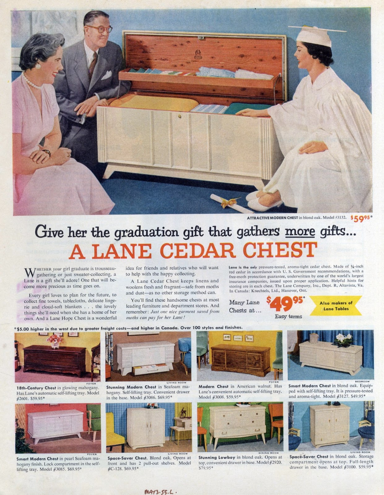 The Visual Primer of Advertising Cliches Lane Cedar Chest as
