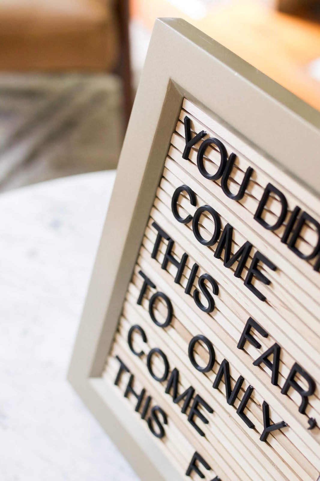 Before & After DIY Wooden Letter Board 17 Apart