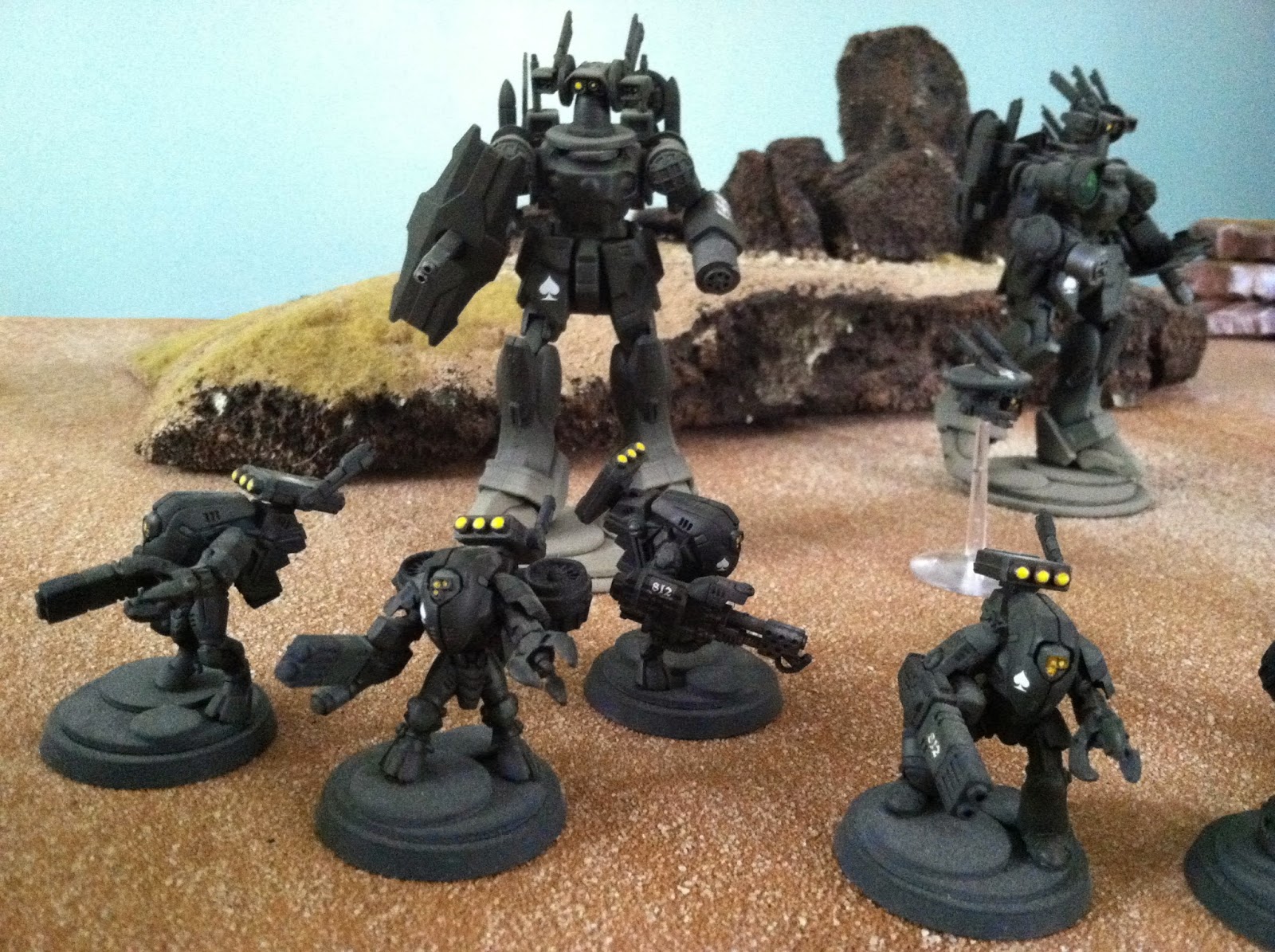 The WarPig Gruntz 15mm Terran Alliance Marine Assault Armor