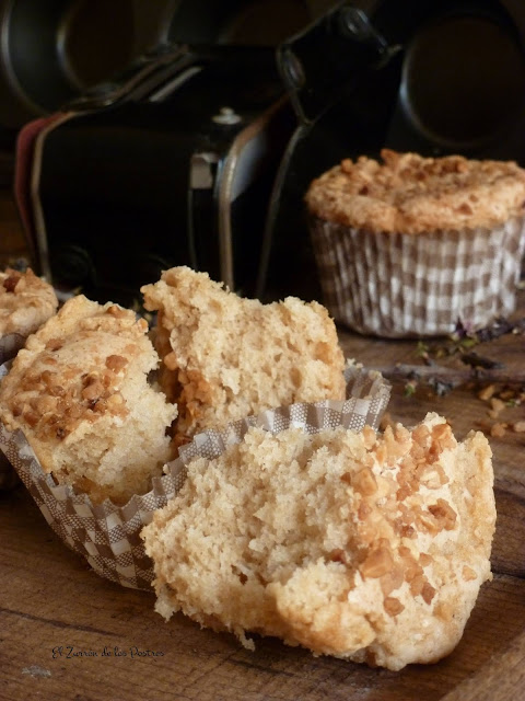 Magdalenas De Gofio Y Almendra
