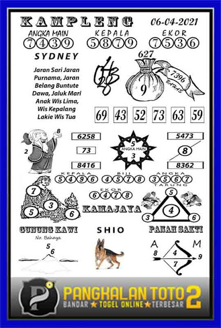 Kode Syair Sydney 6 April 2021 Keluaran Sdy Pangkalantoto Kode Syair Sydney 6 April 2021 Keluaran Sdy Pangkalantoto