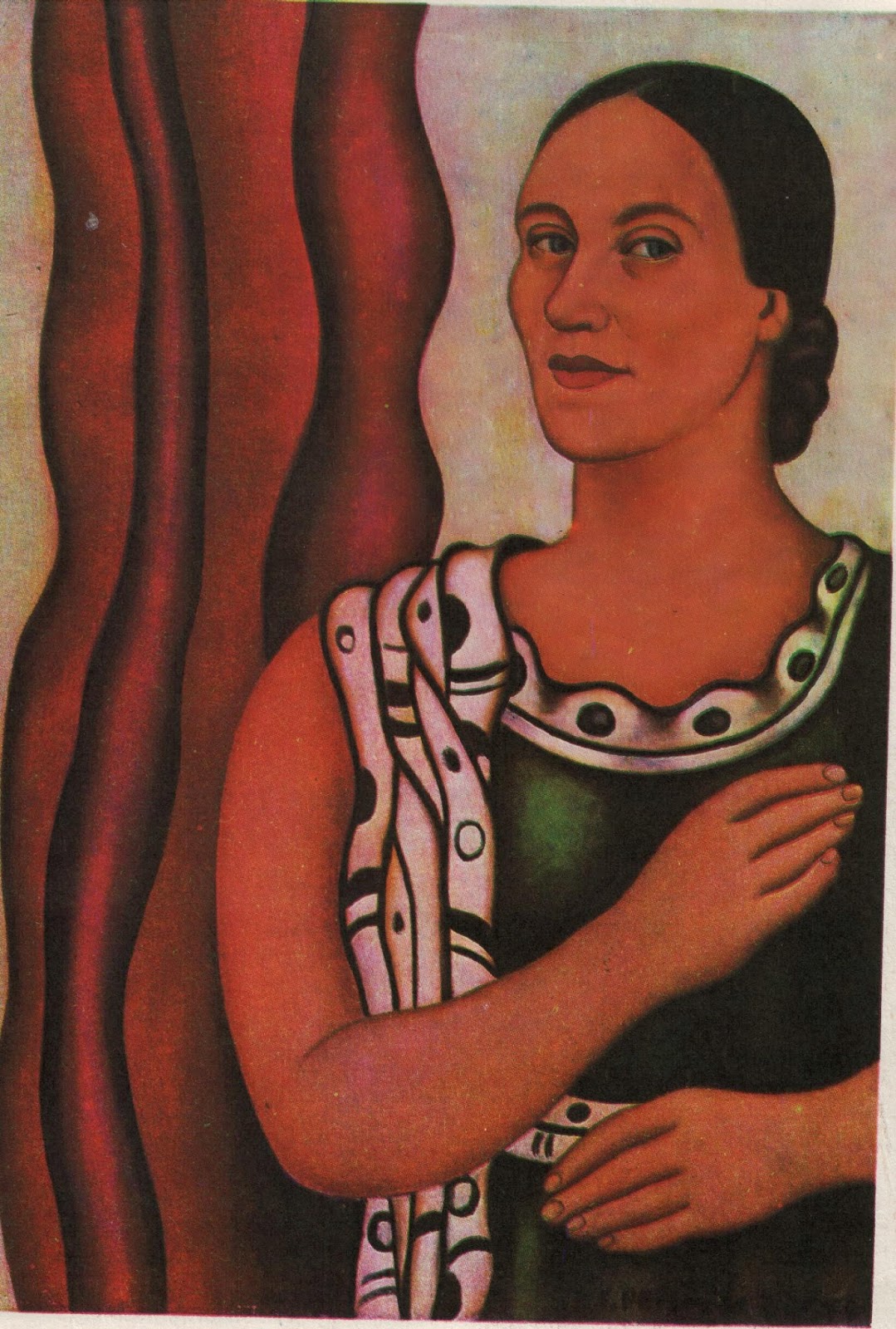 Надя леже картины