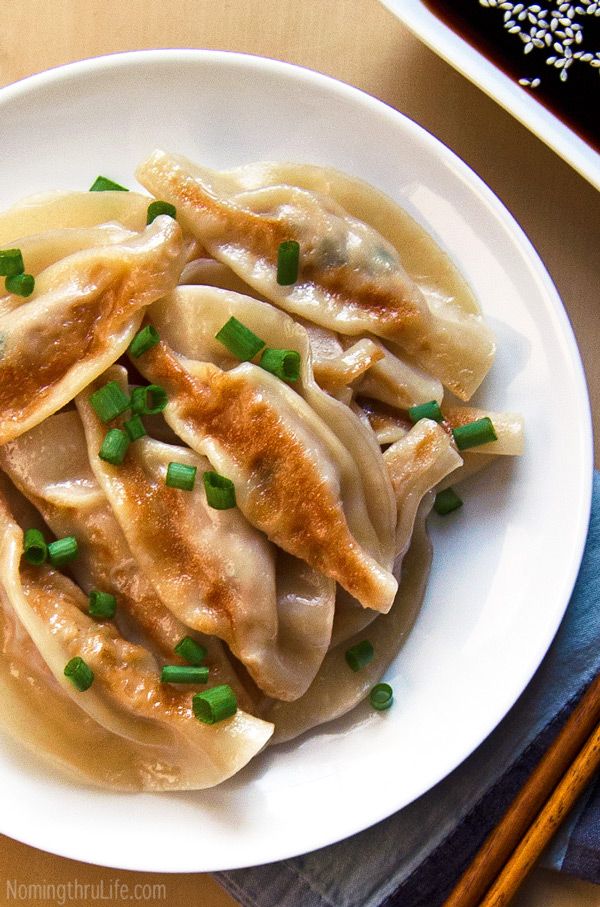 Simple Chicken Potstickers Recipe My Favorite Things