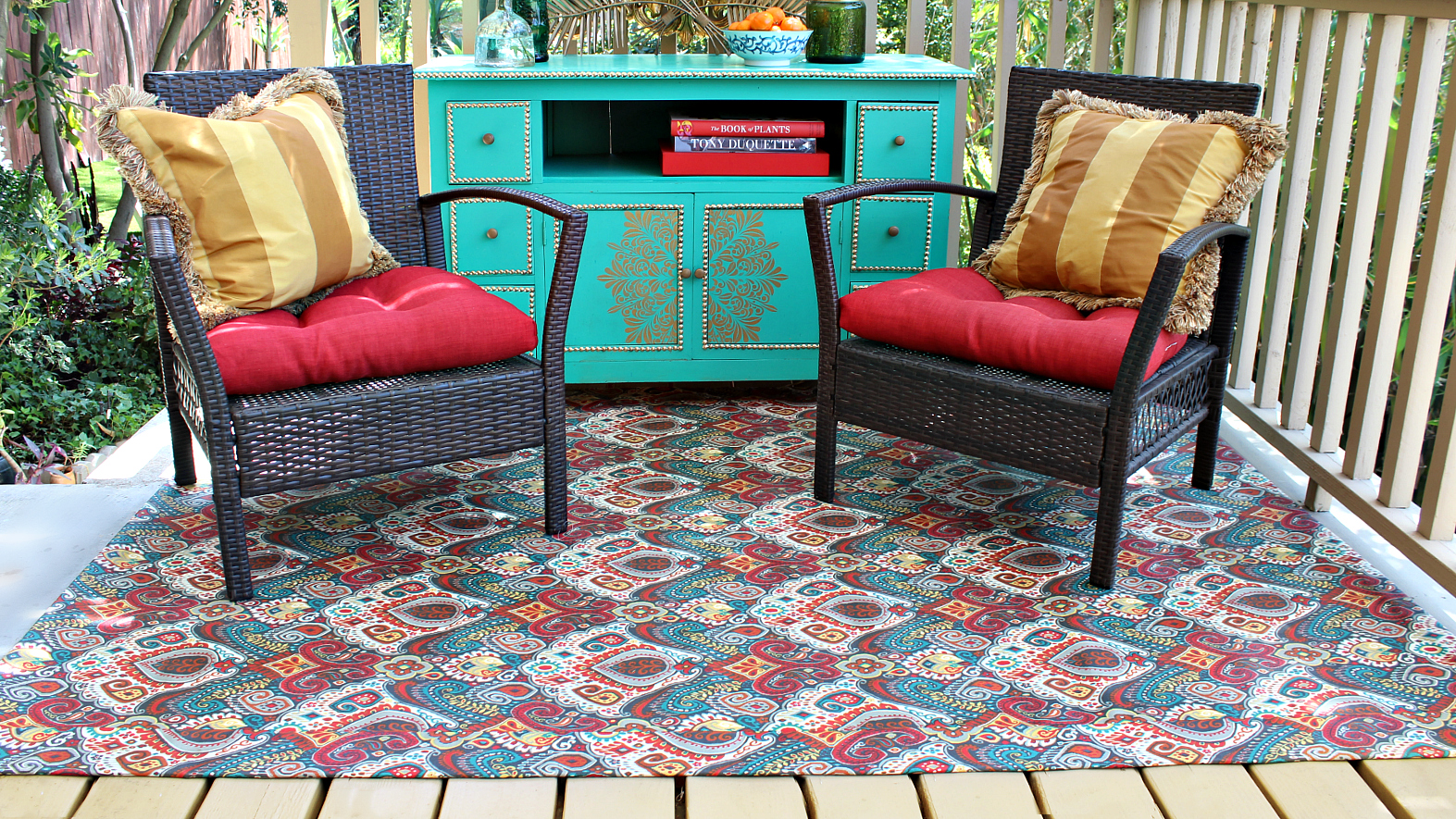 Mark Montano Outdoor Rug Makeover