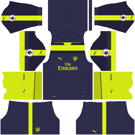 arsenal dream league kit 2017