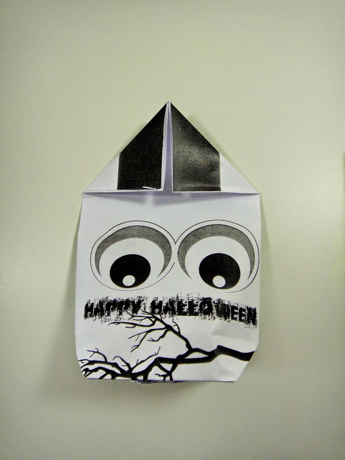 Ines Felix - Kreatives zum Nachmachen: Halloween-Eulen-Tüte mit Süßigkeiten