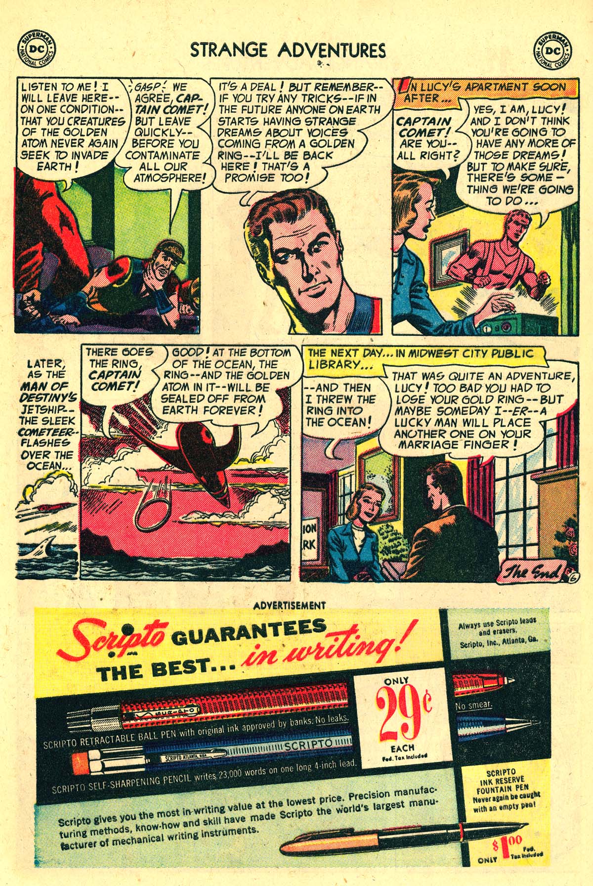 Read online Strange Adventures (1950) comic -  Issue #37 - 8