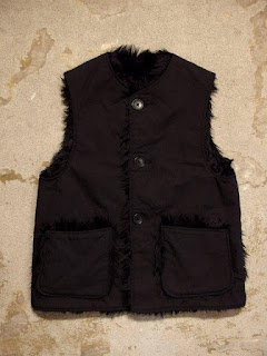 FWK by Engineered Garments "Over Vest - Nyco Ripstop/Fake Fur" Fall/Winter 2015 SUNRISE MARKET