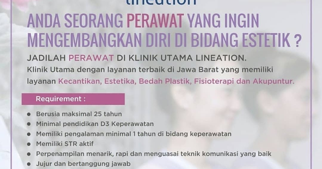 Lowongan Kerja Klinik Kecantikan Bandung 2019 Di Lineation Centre Juni 2022