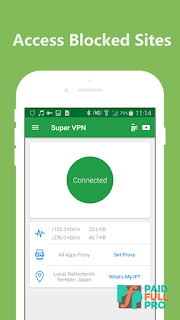 Hotspot VPN is 100% free, unlimited, secured and super easy to use. You can connect to any of the servers below (Sweden, United Kingdom, Denmark, United States, Netherlands, and Canada) to enjoy unlimited online privacy and freedom.