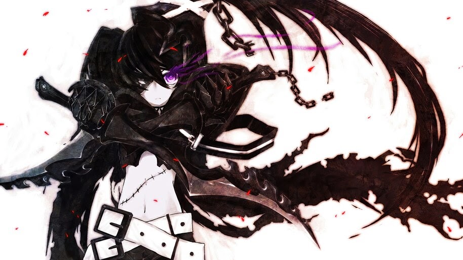 Black Rock Shooter, Anime, Girl, 4K, #6.1630