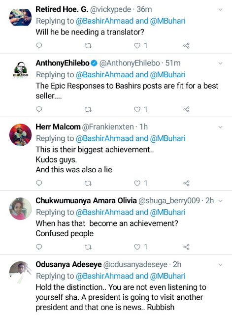  Nigerians bash Presidential media aide for saying Buhari will be the first African president to meet Donald Trump