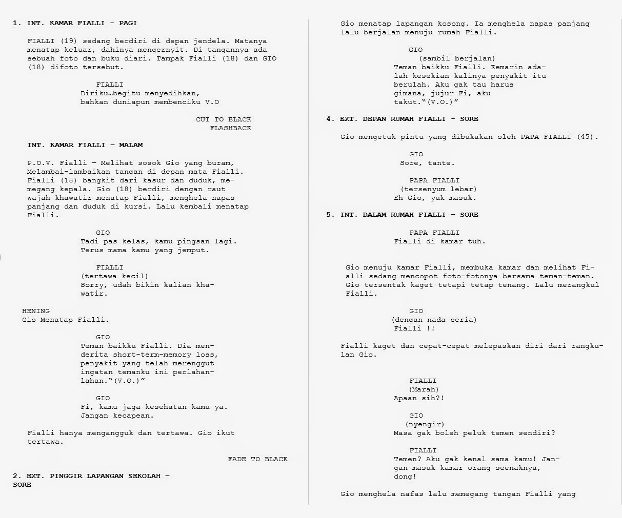 Contoh Naskah Film Wood Scribd Indo