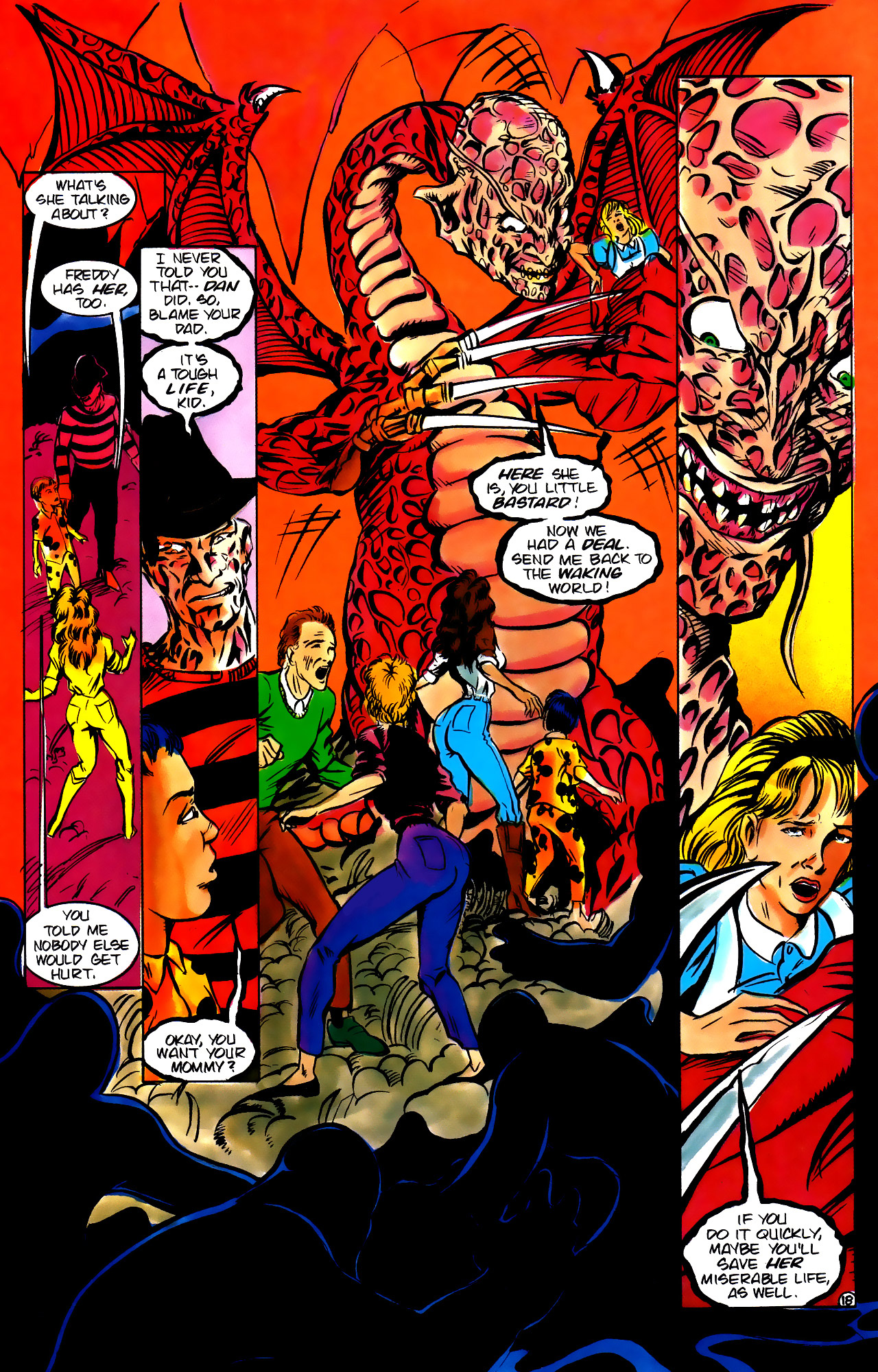 Read online Nightmares On Elm Street comic -  Issue #6 - 18