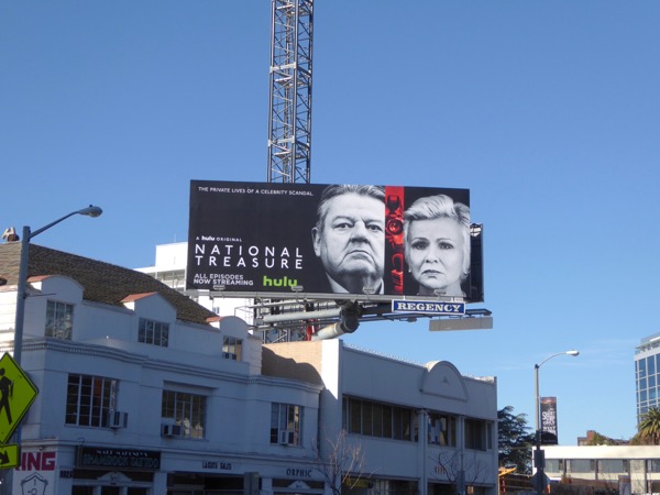 National Treasure series launch billboard National Treasure series launch billboard