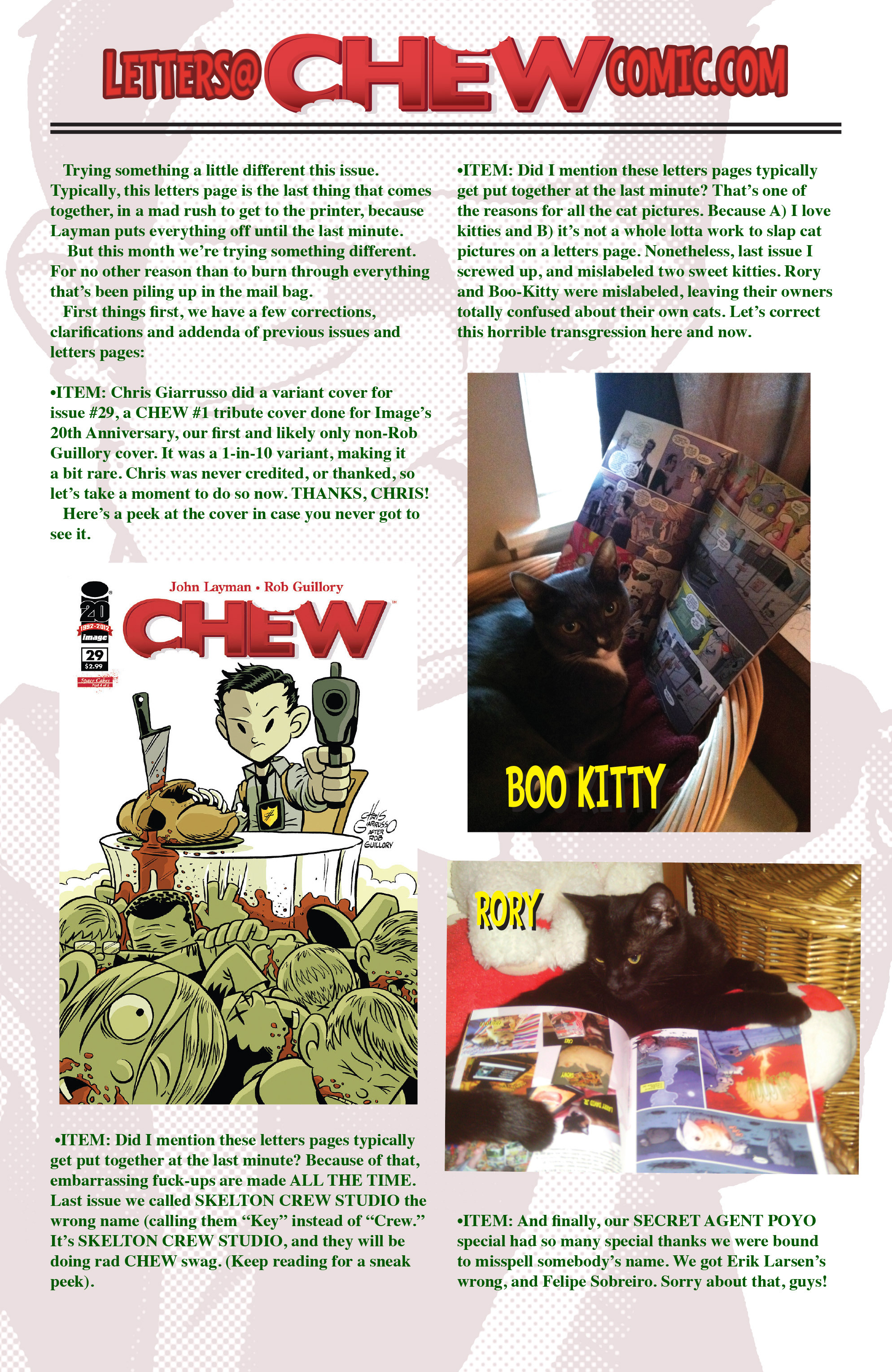 Read online Chew comic -  Issue #31 - 23