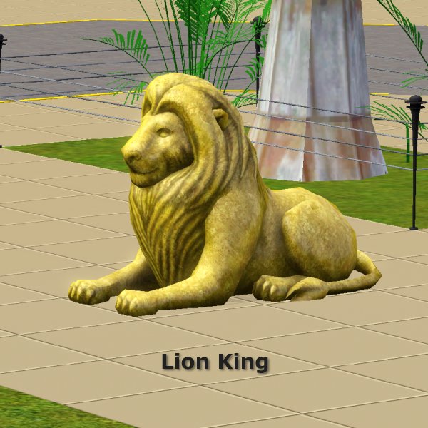 Simming in Magnificent Style Lion King