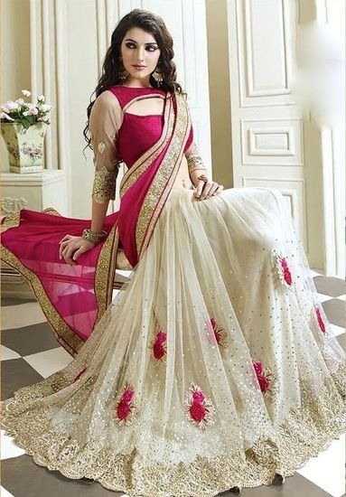 new party wear saree 2018