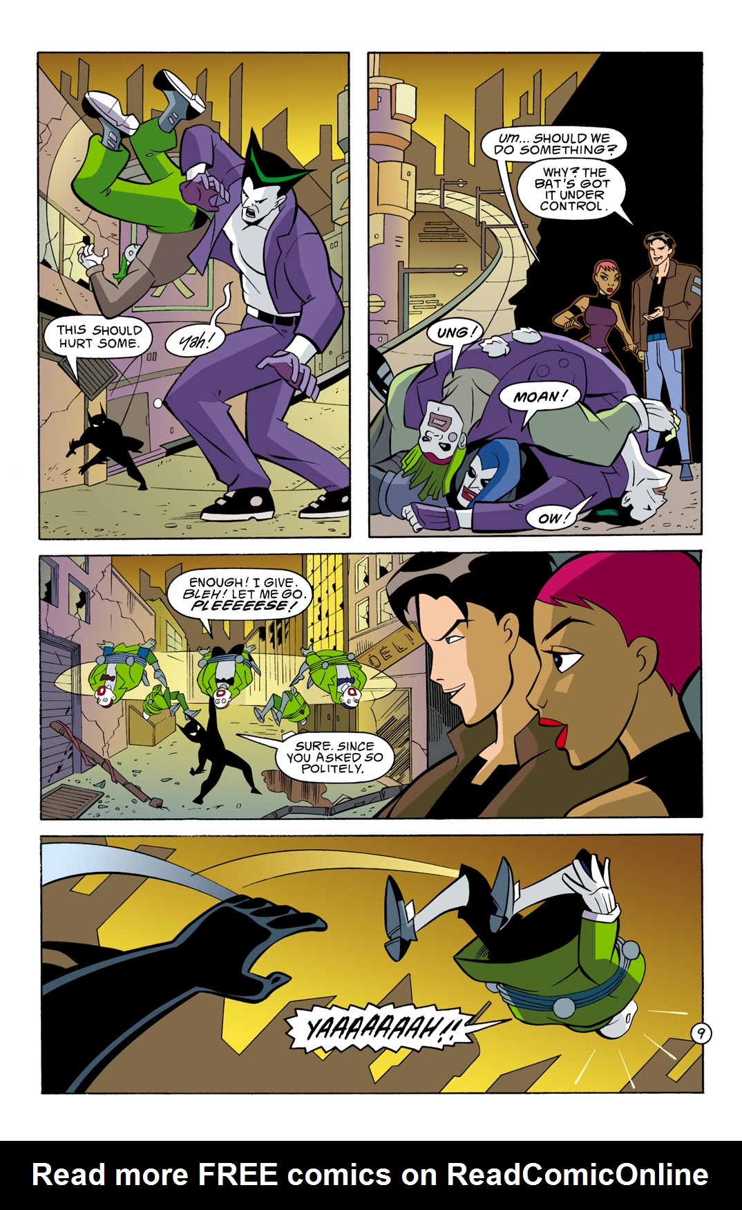 Read online Batman Beyond [II] comic -  Issue #7 - 10
