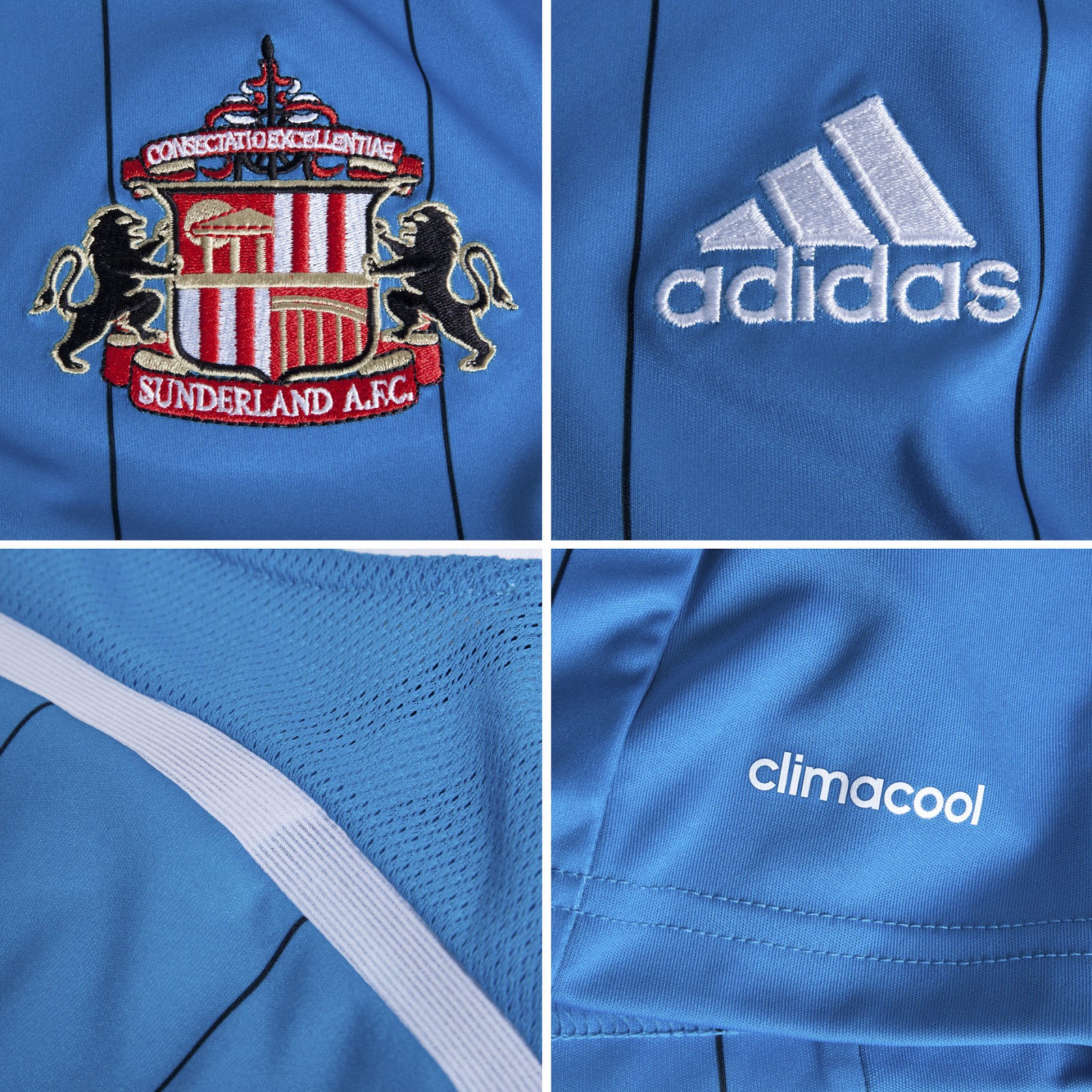 FlagWigs: New Sunderland Home and Away Jersey Shirt Kit / 20114-15 / Have a Fun Flag Wig