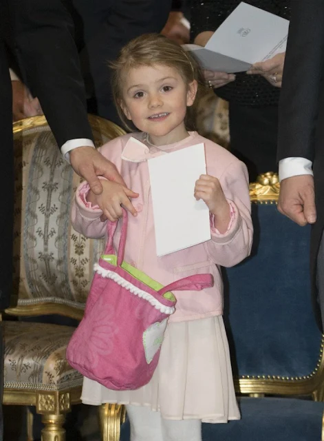 Princess Madeleine, Christopher O'Neill, Prince Daniel, Princess Estelle, Prince Carl Philip and Princess Sofia 