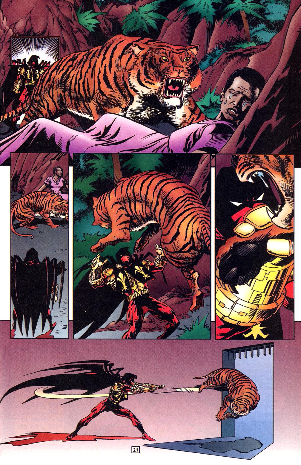 Read online Azrael (1995) comic -  Issue #12 - 21