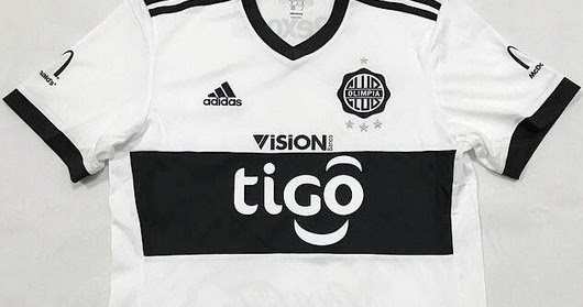 Camisetas de 2016: Adidas del Club Olimpia 2017