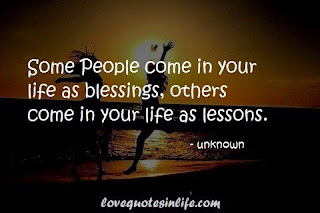 Life Quotes: Some People come in your life as blessings life-quotes-photo2