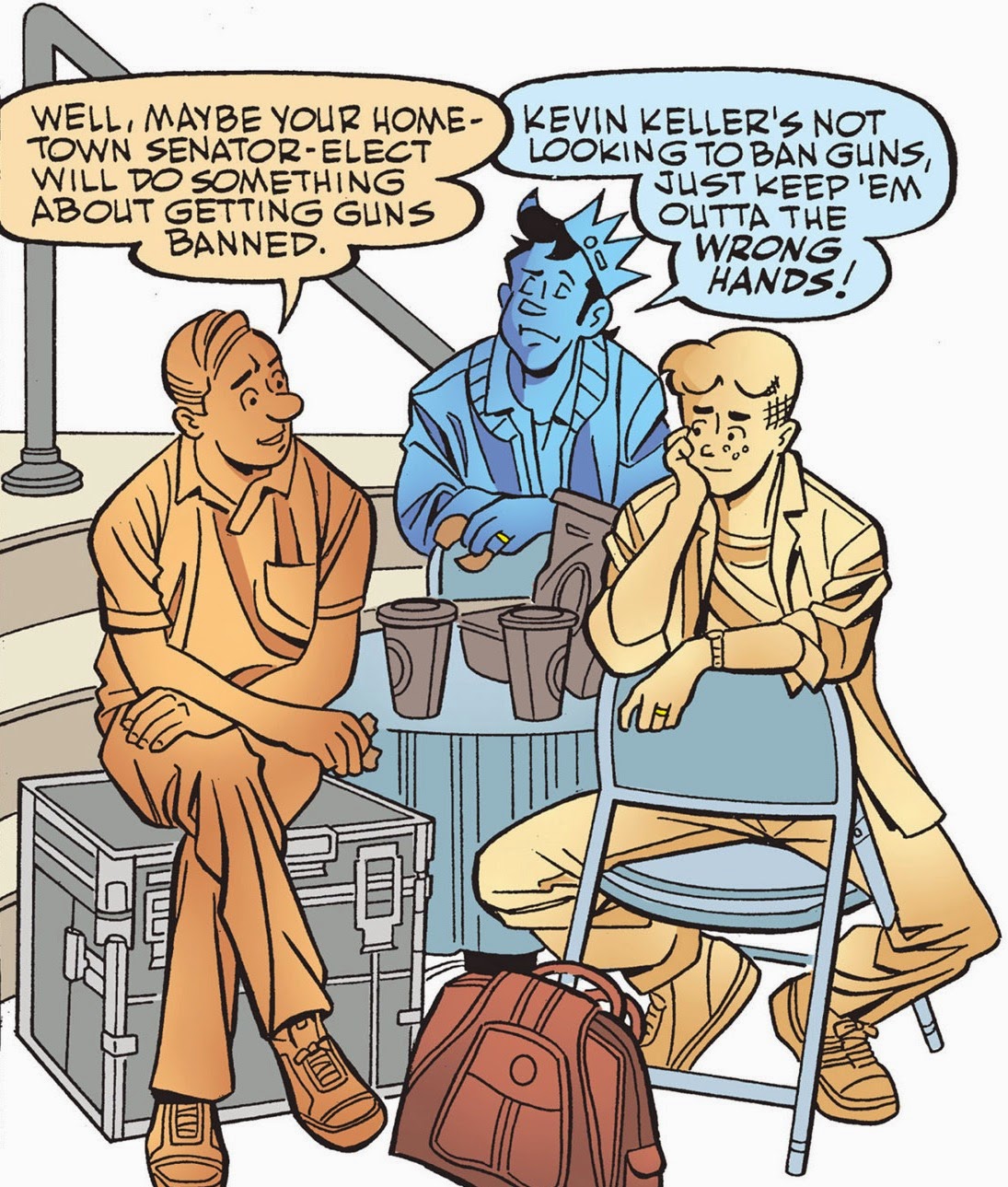 Days of our Trailers Archie Comics Goes Gun Control