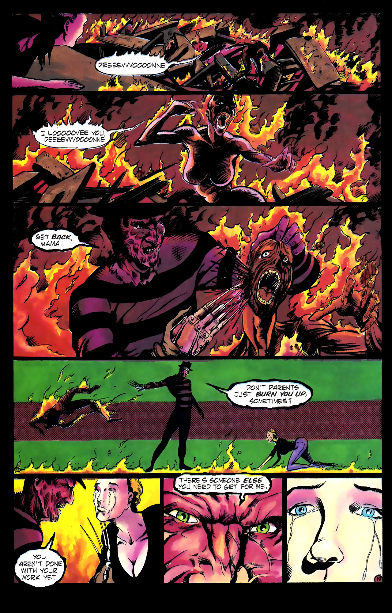 Read online Nightmares On Elm Street comic -  Issue #3 - 20