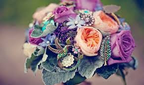 Beautiful bouquet of the bride