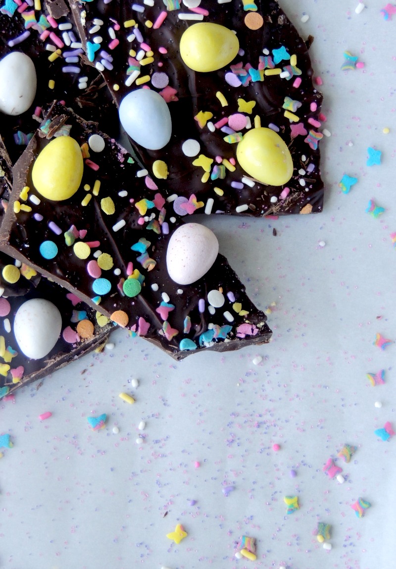 Easter Bunny Chocolate Bark | Bobbi's Kozy Kitchen
