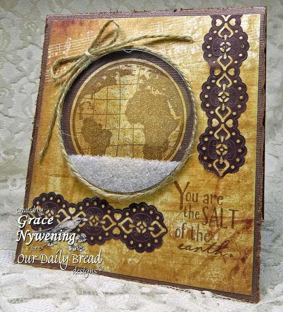 ODBD Stamps: The Earth, Earth Verses, designer Grace Nywening 
