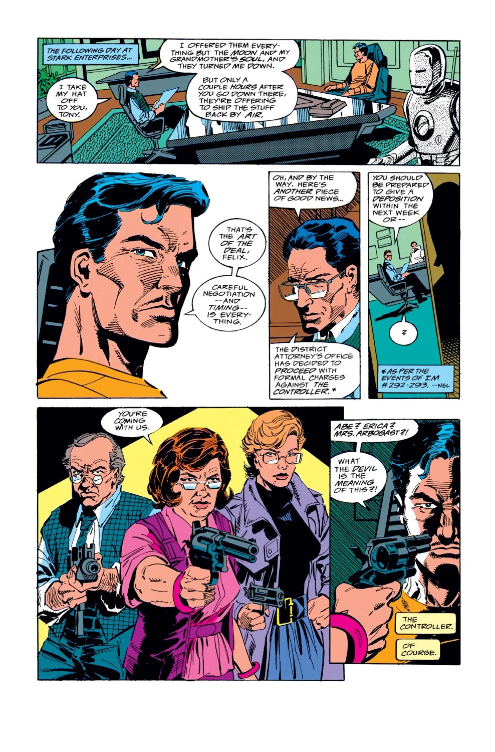 Read online Iron Man (1968) comic -  Issue #297 - 17