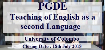 PGDE (Teaching English as a Second Language)