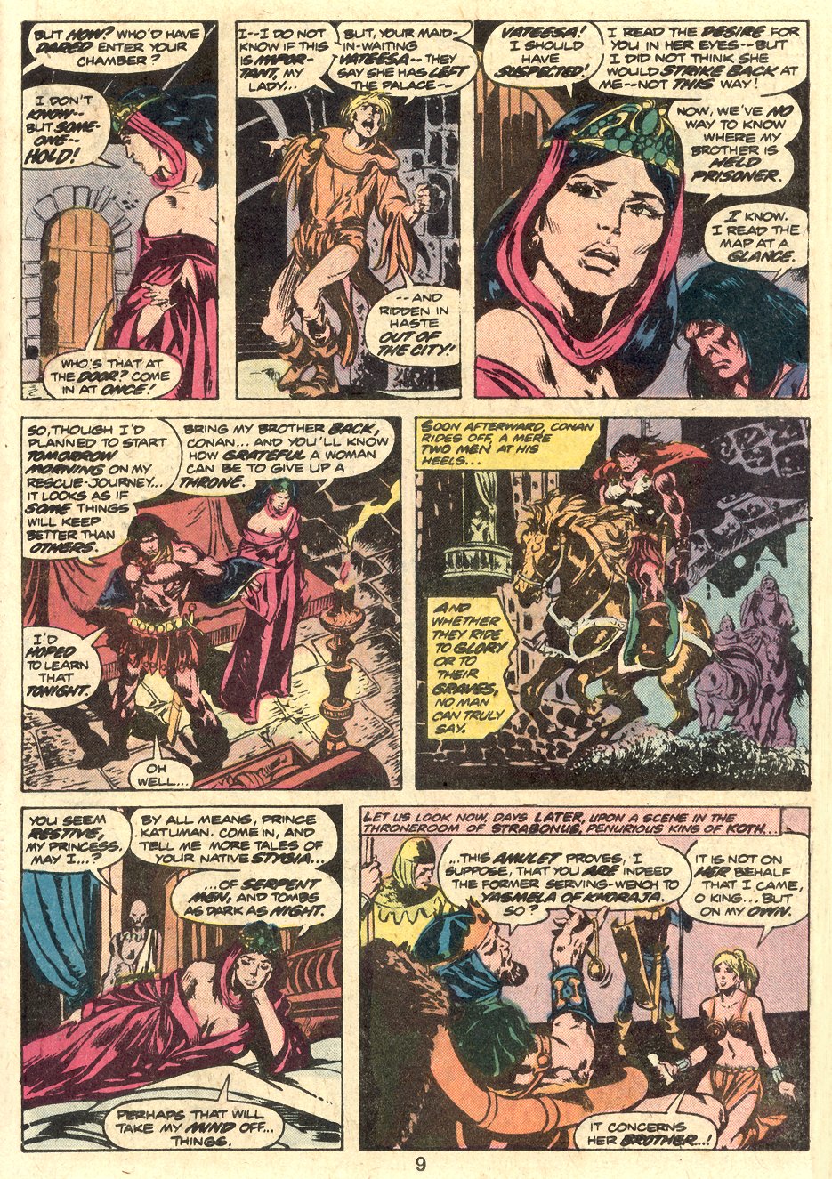 Read online Conan the Barbarian (1970) comic -  Issue # Annual 3 - 8