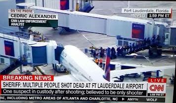 fd 5 people dead in shooting at Ft Lauderdale Airport in Florida