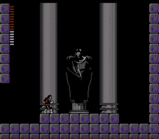 Castlevania II - Simon's Quest - Final boss Dracula