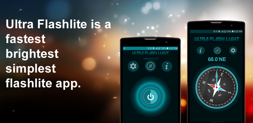Best Flashlight app ever UltraFlashLight app softNspot