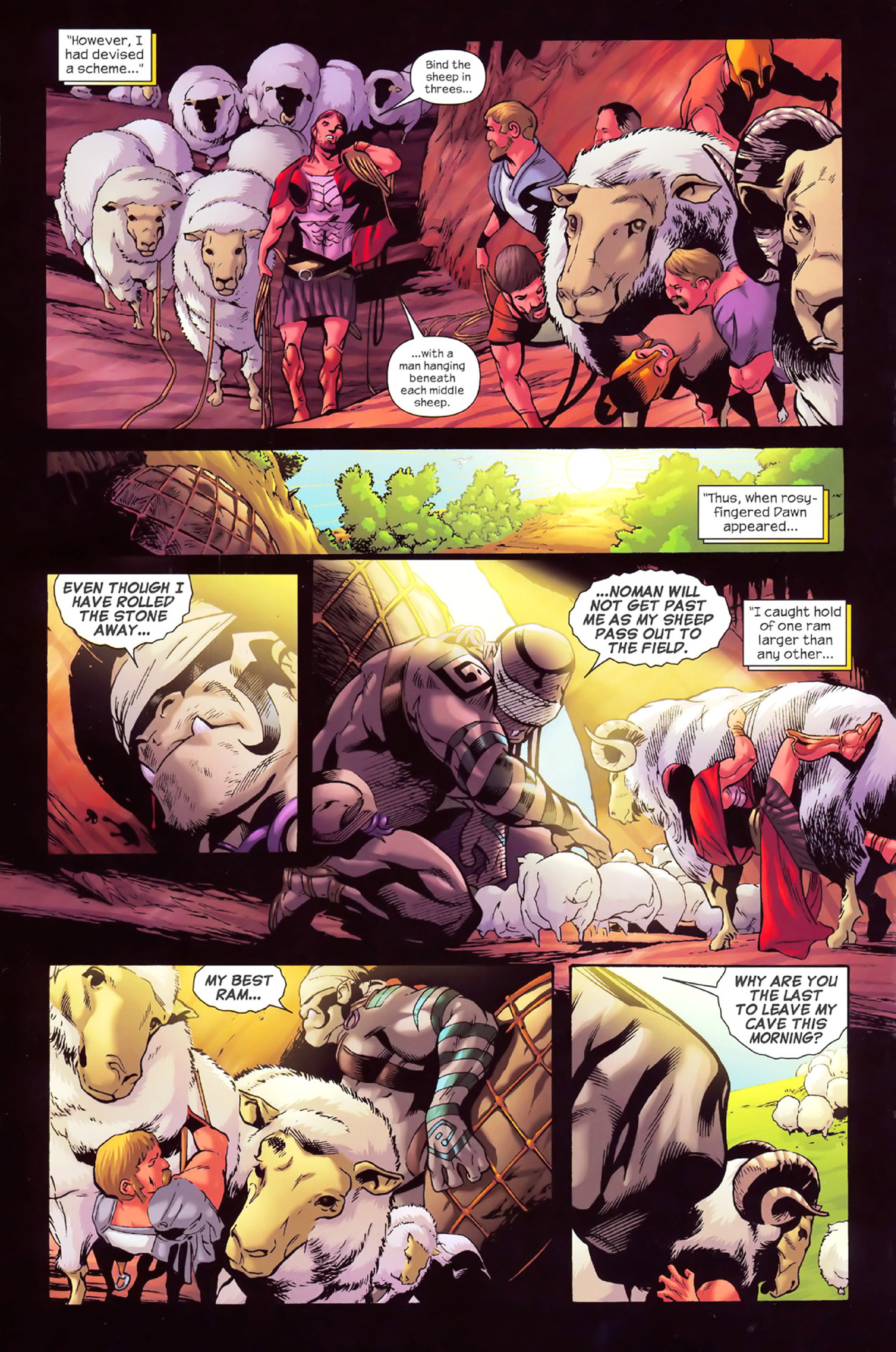 Read online The Odyssey comic -  Issue #3 - 9