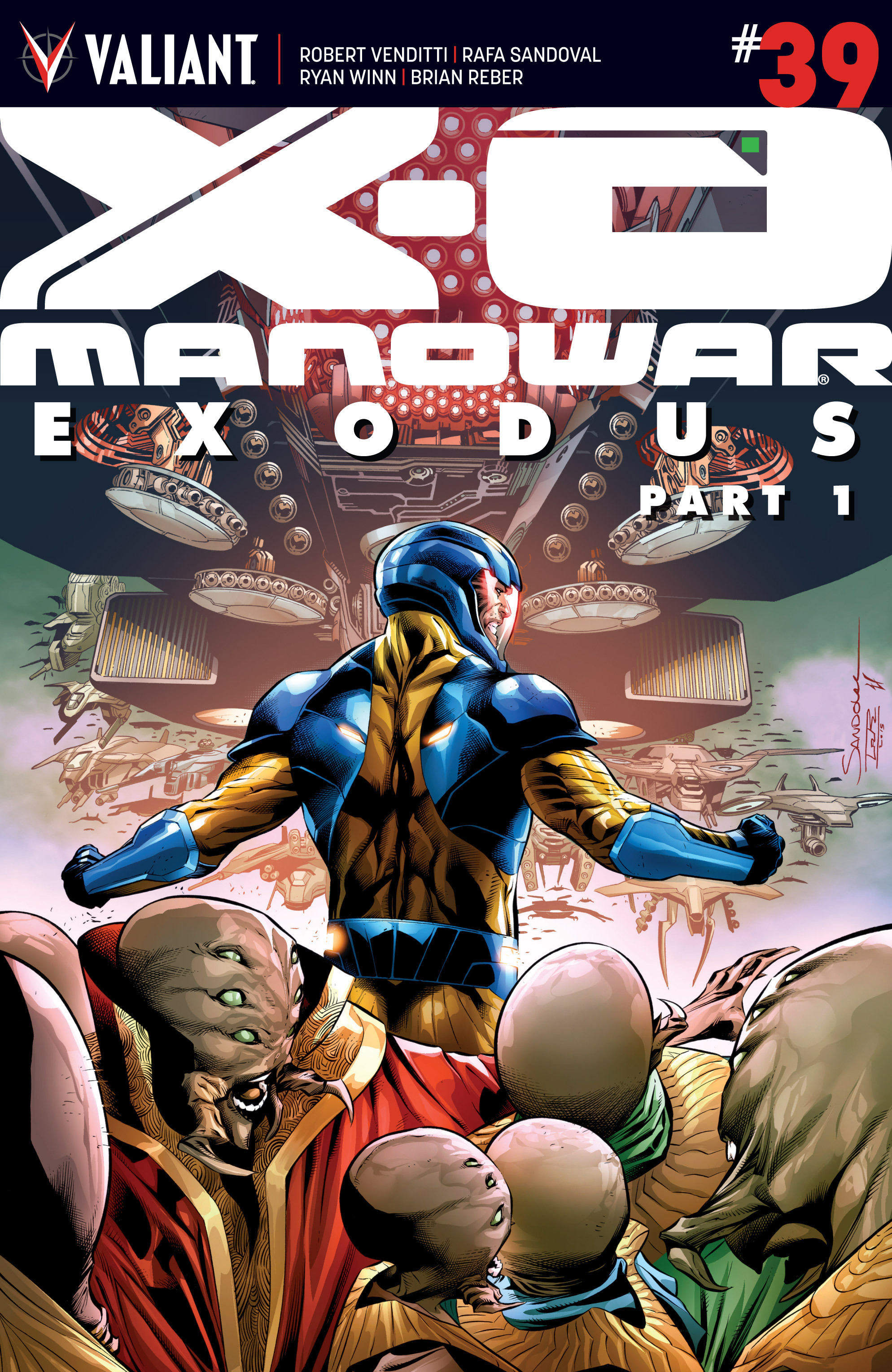 Read online X-O Manowar (2012) comic -  Issue #39 - 1