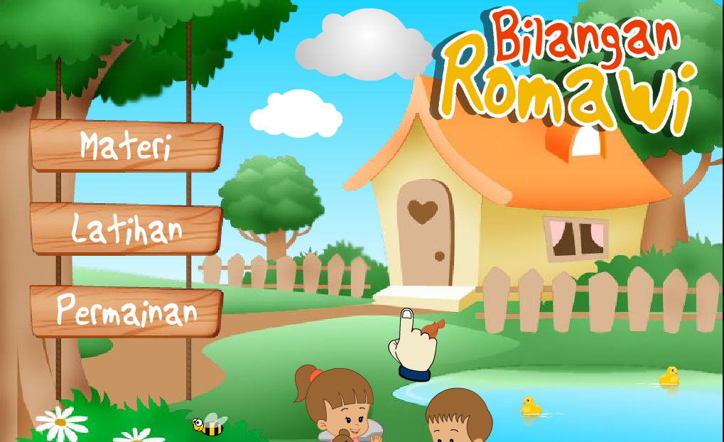 Media Pembelajaran Interaktif Matematika Bilangan Romawi