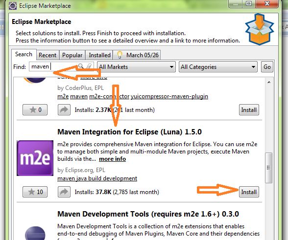 How to configure maven in eclipse