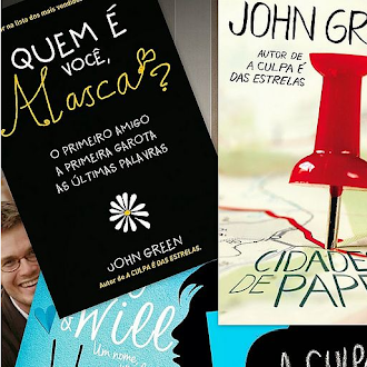 [Drops] 3 livros de John Green: Cidades de Papel | O Teorema Katherine | Tartarugas até lá Embaixo