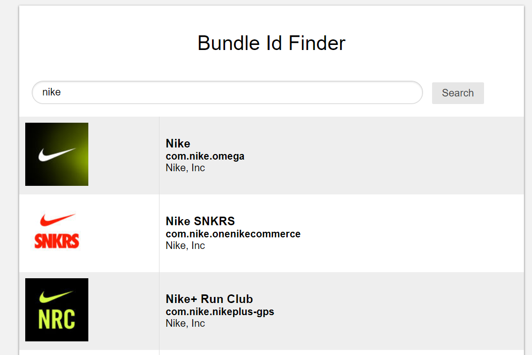 nike id tracking
