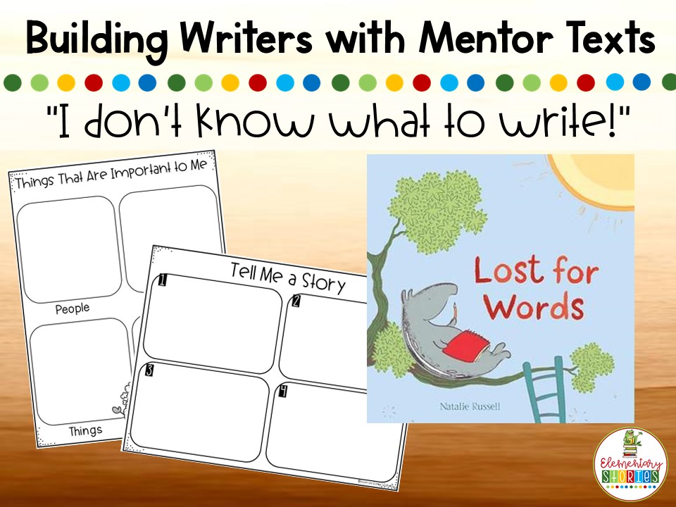 Generating Story Ideas - Second Grade 