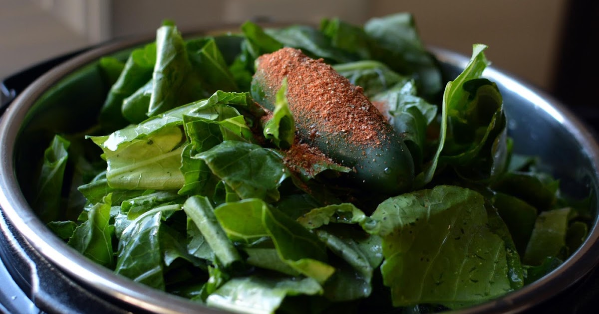 Give Peas a Chance Instant Pot Collard Greens